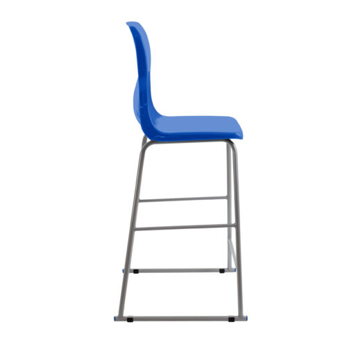 Blue Titan High Chair Side View