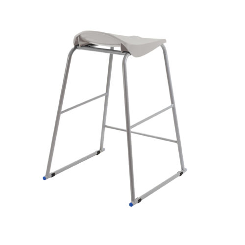 Titan Grey Stool Rear Angle View