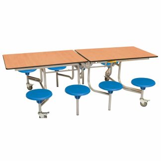 Spaceright 8 Seater Mobile Folding Table Unit