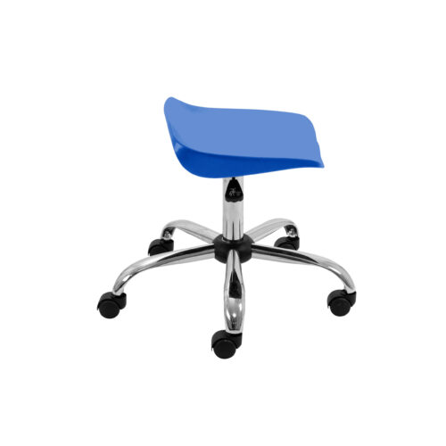 Blue Titan Swivel Stool