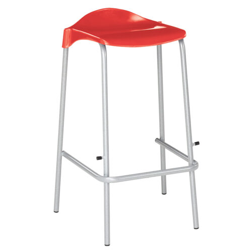 WSM-Stool-Four-Legged-Red-DP1-A