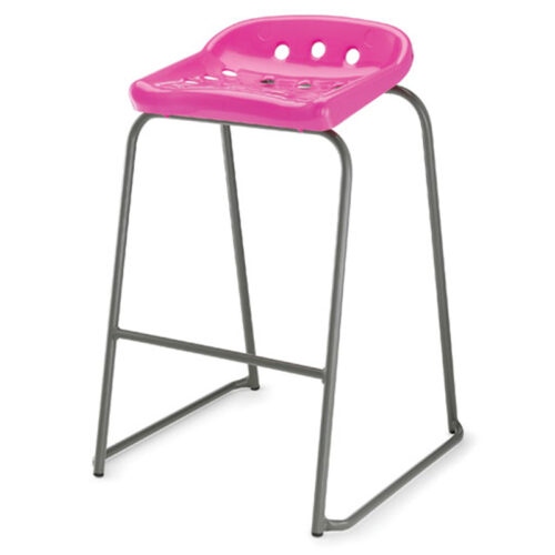 Pink Hille Pepperpot Stool