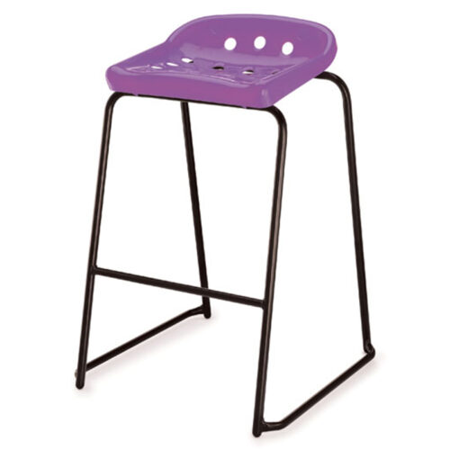 Purple Hille Pepperpot Stool