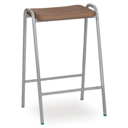 Brown Hille Poly Stool