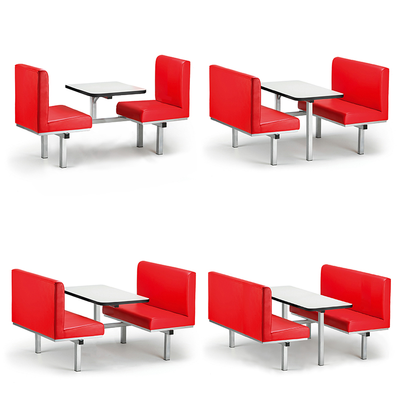 Restaurant booth online chairs