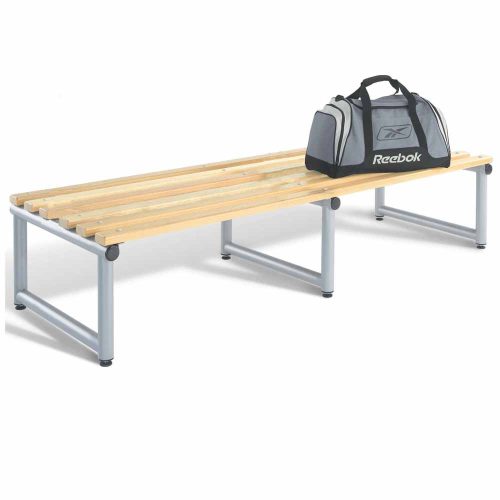 Double Sided Cloakroom Bench with Bag