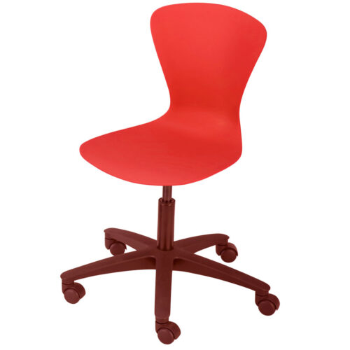 Red Stevie Swivel Chair