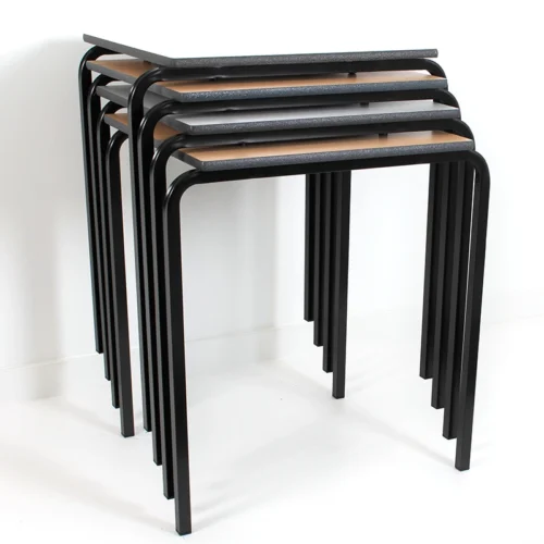 Advanced Crush Bent Square Tables Stack