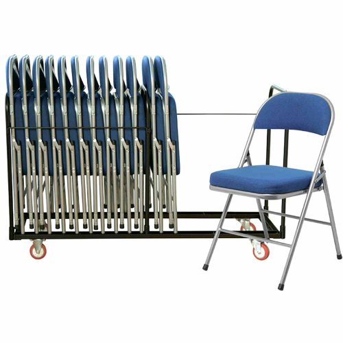 Blue Comfort Deluxe 18 Chair Bundle with Trolley