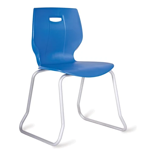 Blue Advanced Geo Chair with Skid Base