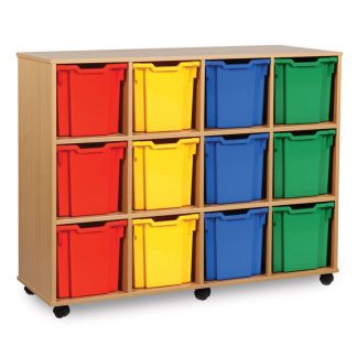 Monarch Storage Unit with 12 compartments