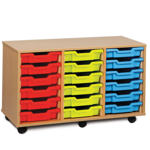 Monarch Storage Unit with 18 shallow compartments