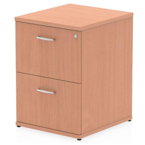 Henley Beech 2 Drawer Filing Cabinet