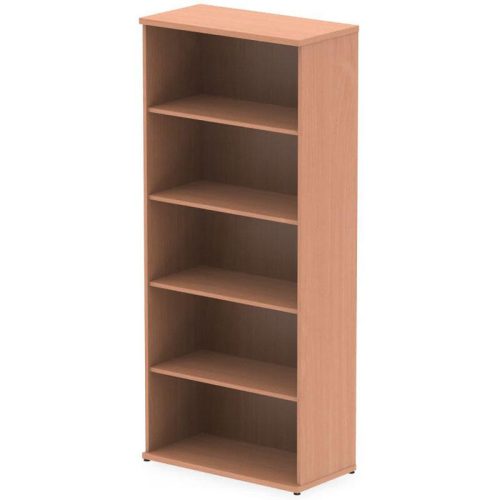 Henley 2000mm High Beech Bookshelves Unit