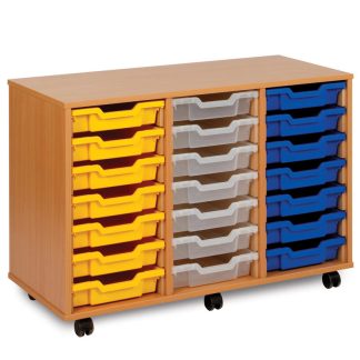 Monarch Storage Unit with 24 shallow compartments