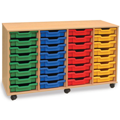 32 Shallow Tray Storage Unit