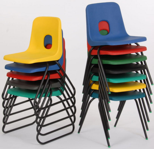 Stacked Hille Series E Chairs