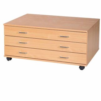 3 Drawer Mobile A1 Planchest