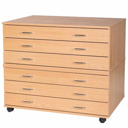 6 Drawer Mobile A1 Planchest