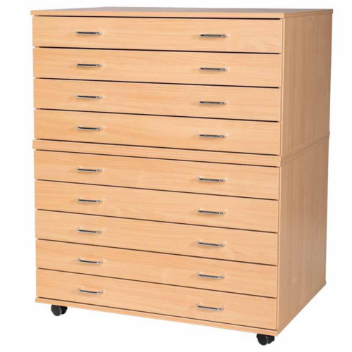 9 Drawer Mobile A1 Planchest