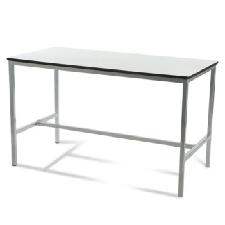 Advanced Fully Welded Craft Table with White Top