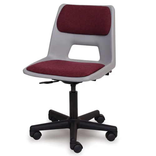 Advanced Poly Swivel Chair with Seat & Back Pads