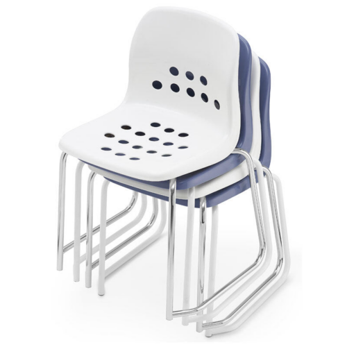 Stacked Apero Skid Frame Chairs