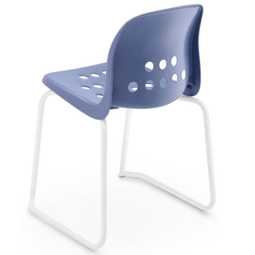 Apero Skid Frame Chair Rear View