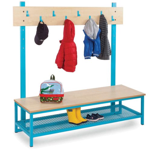 Monarch Cloakroom Storage Bench with hooks