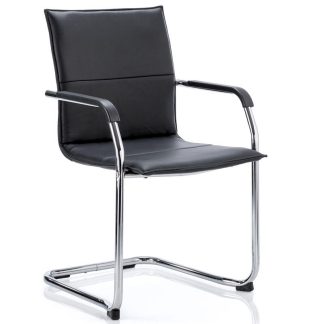 Black Eton Visitor Cantilever Chair