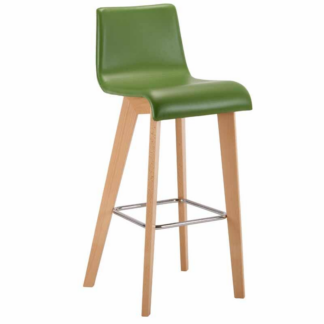 Green Blaze Upholstered Stool