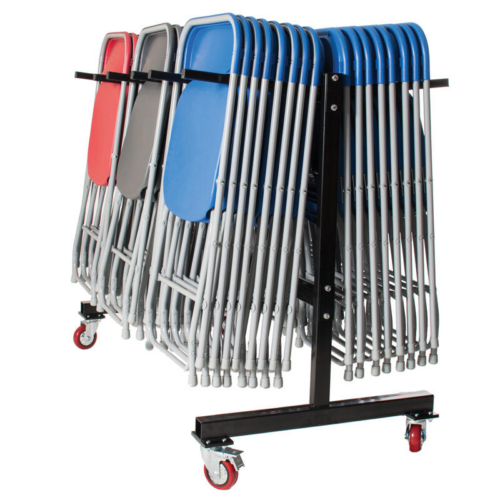 Zlite Folding Chairs on Trolley