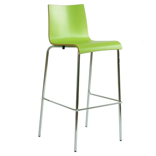 Lime Green Michigan High Back Stool