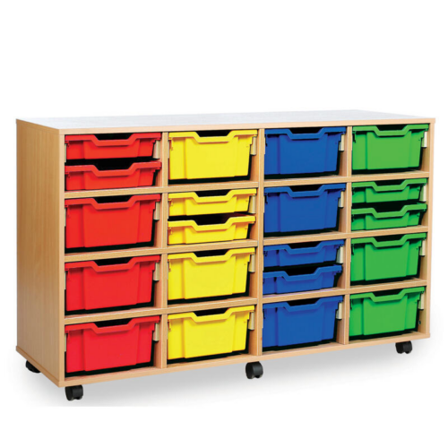 Monarch Combination Storage Unit with 18 compartments