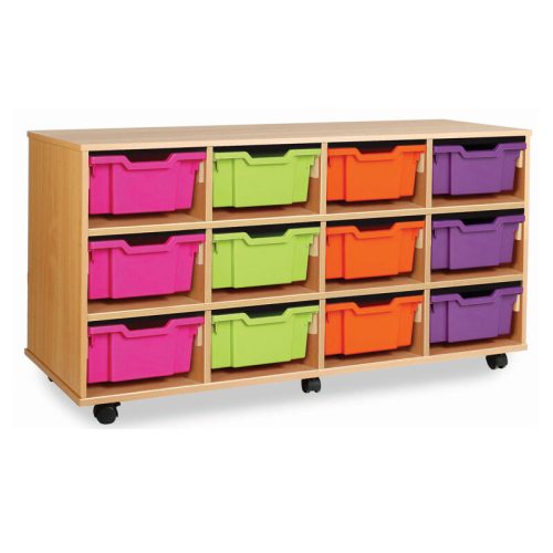 Monarch Combination Storage Unit with 12 compartments