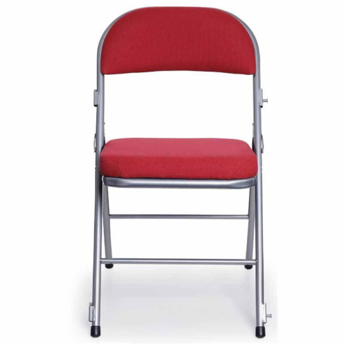 Red Comfort Deluxe Folding Chair