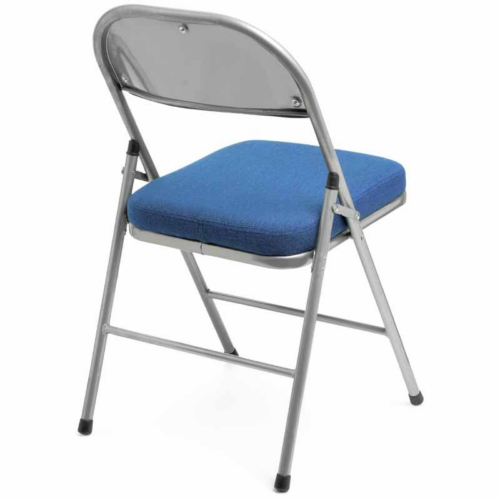 Blue Comfort Deluxe Folding Chair