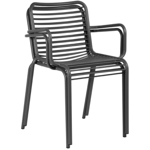 Origin Contour Black Armchair Stack