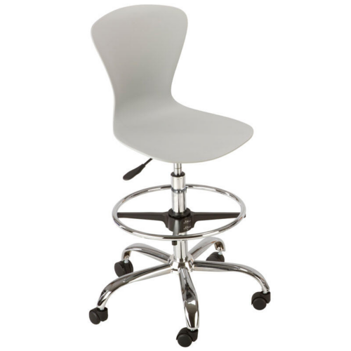 Grey Stevie Draughtsman Chair