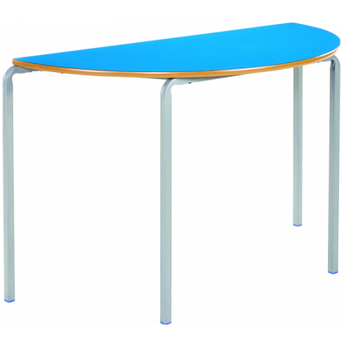 Metalliform Semi Circular Crush Bent Table