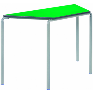 Metalliform Trapezoidal Crush Bent Table