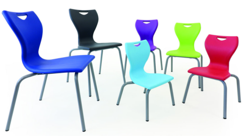 6 Bright Remploy EN Classic Chairs