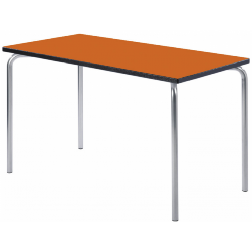 Orange Rectangular Metalliform Equation Table