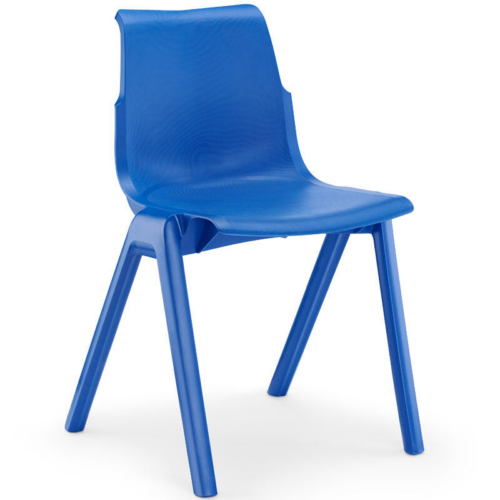 Blue Ergostak Plastic Chair