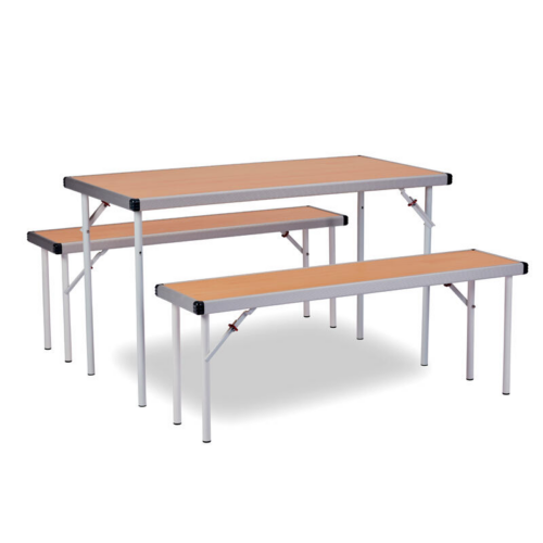 Spaceright Fast Fold Dining Table and Benches