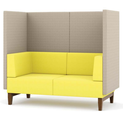 Pledge Fence High Back Two Seater Sofa Unit