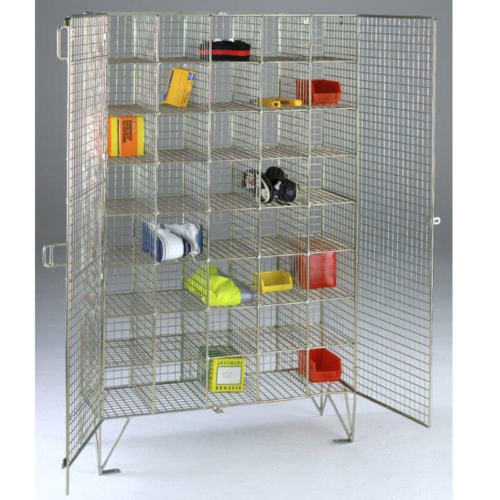 40 Wire Mesh Units with Doors