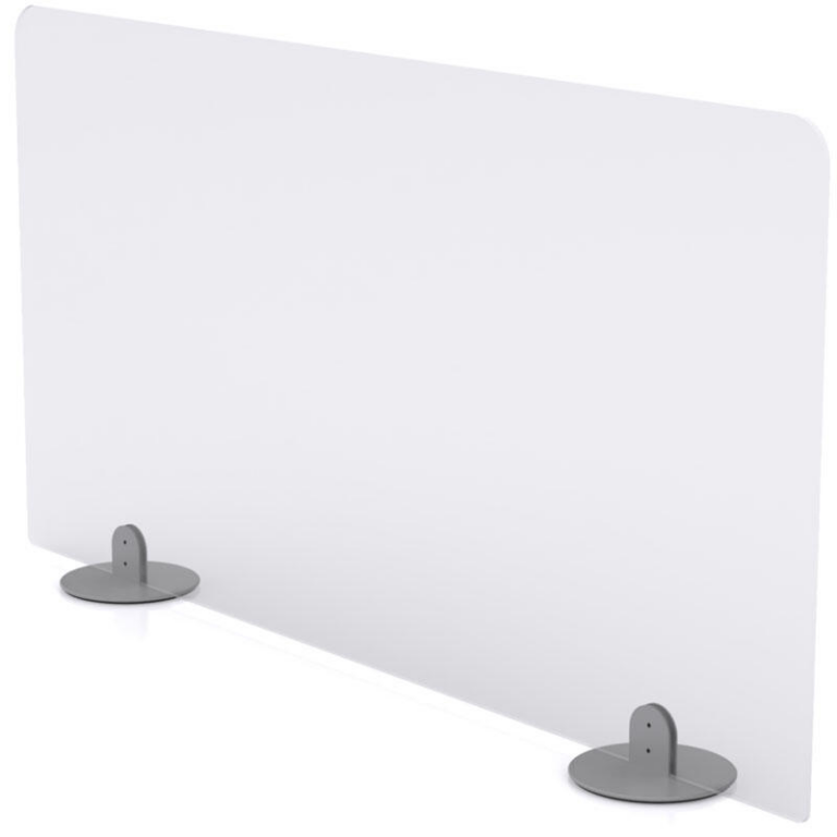Perspex Free Standing Desk Screen