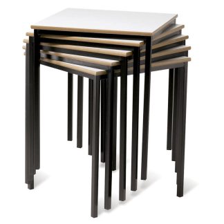 Stacked Metalliform Fully Welded Tables