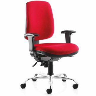 Ocee Red Fushion Heavy Duty Office Chair